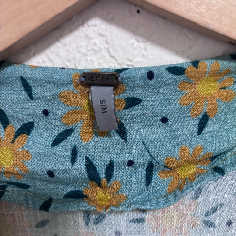 Bl^nk London linen blend long line kimono - Picture 2 of 5